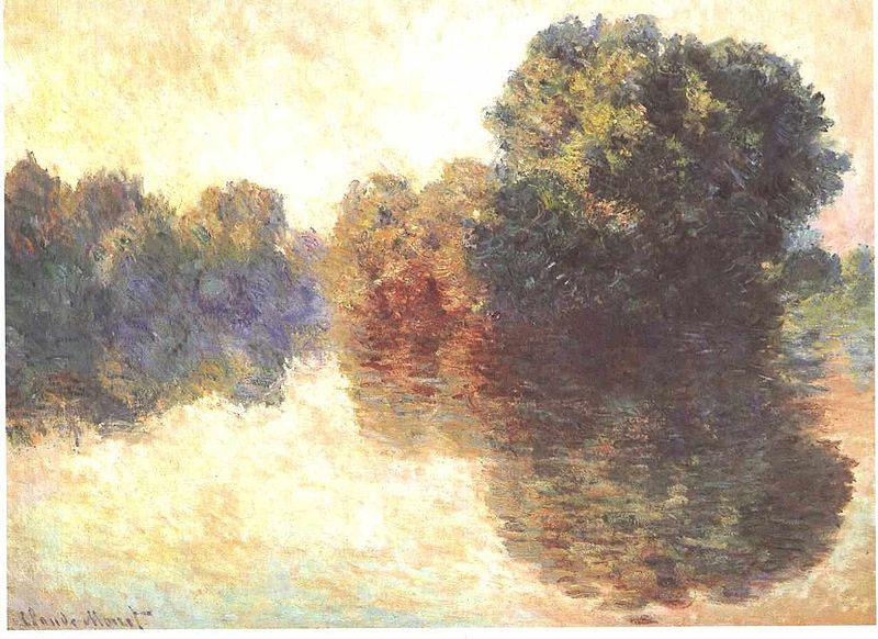 Claude Monet The Seine at Giverny oil painting image